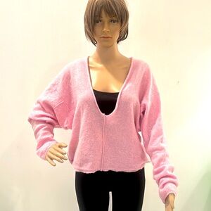 Free people oversized cashmere sweater